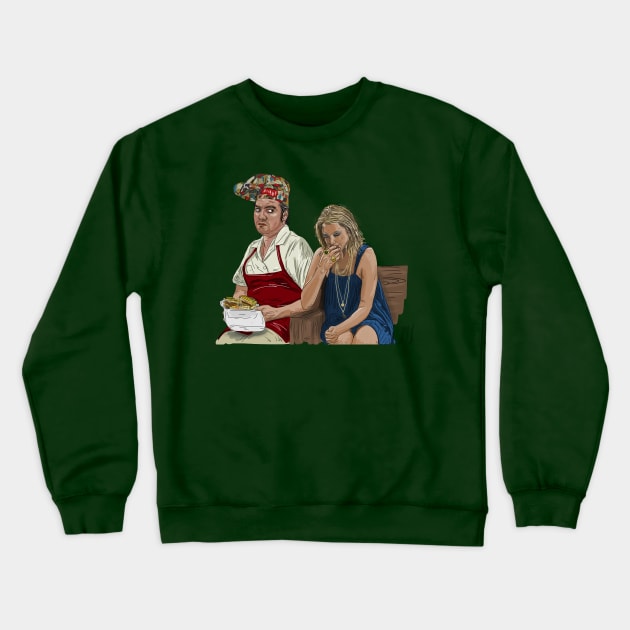 Nick & Norah: Man At Port Authority Crewneck Sweatshirt by 51Deesigns